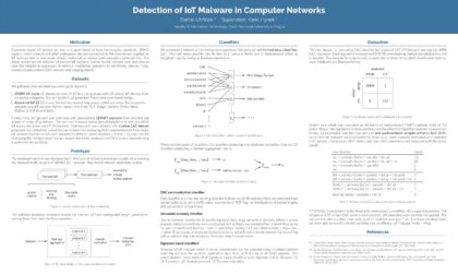 Detekce IoT malwaru v počítačových sítích