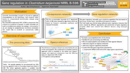 Genová regulace v Clostridium beijerinckii NRRL B-598