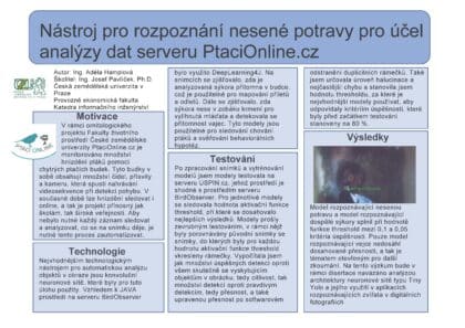 Nástroj pro rozpoznání nesené potravy pro účel analýzy dat serveru PtaciOnline.cz