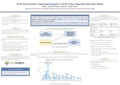 OLAP Recommender: Supporting Navigation in Data Cubes Using Association Rule Mining