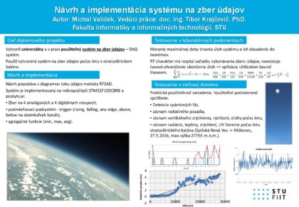 Návrh a implementácia systému na zber údajov