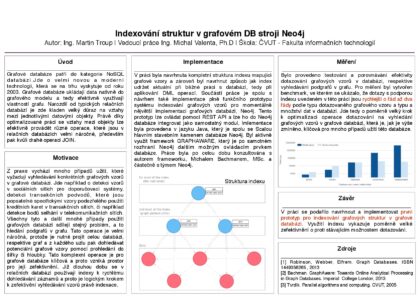 Indexování struktur v grafovém DB stroji neo4j I