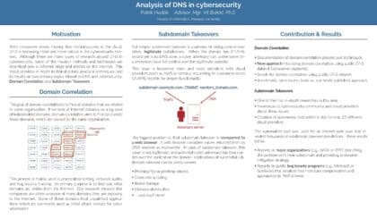 Analýza DNS v kybernetickej bezpečnosti