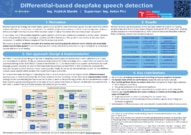 Differential-based deepfake speech detection