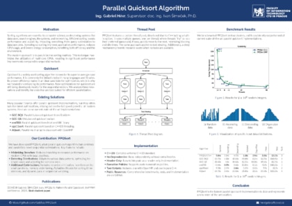 Paralelní Quicksort algoritmus