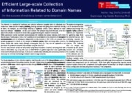 Efficient Large-scale Collection of Information Related to
Domain Names