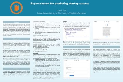 Expertný systém na predikciu úspechu startupu