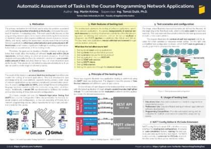 Automatické hodnocení úkolů v předmětu Programování
síťových aplikací
